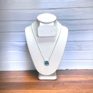 EUC AVON Colors & Shapes Necklace Blue‎ 2004